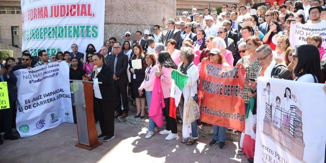 Paro en el Poder Judicial: Secretarios y actuarios de la Judicatura Federal se suman