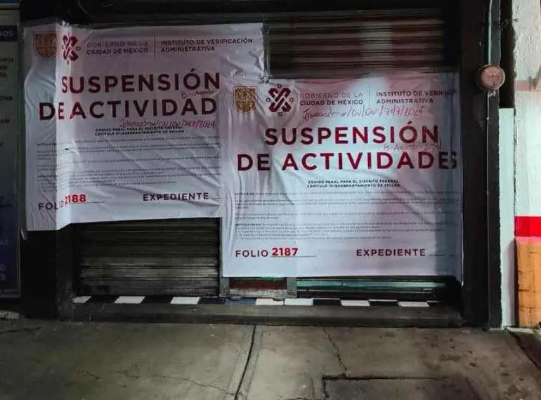 Suspenden tres establecimientos de bebidas alcohólicas en Coyoacán
