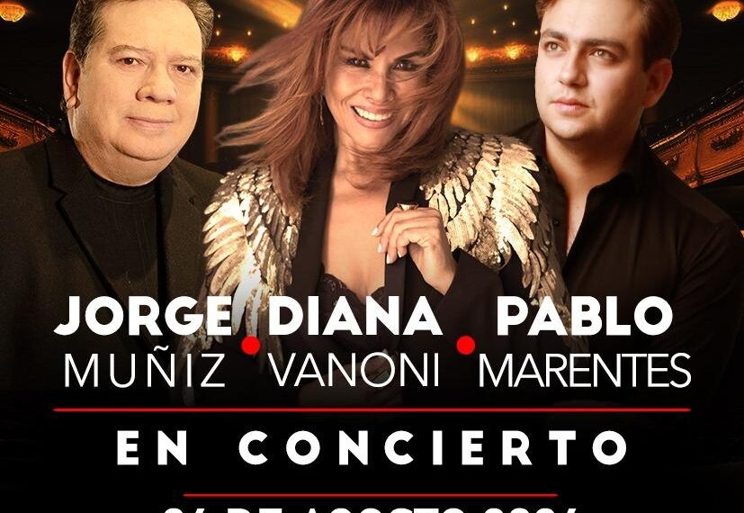 DIANA VANONI, CARLOS CUEVAS Y JORGE “COQUE” MUÑIZ SE UNEN PARA HACER GIRA NACIONAL