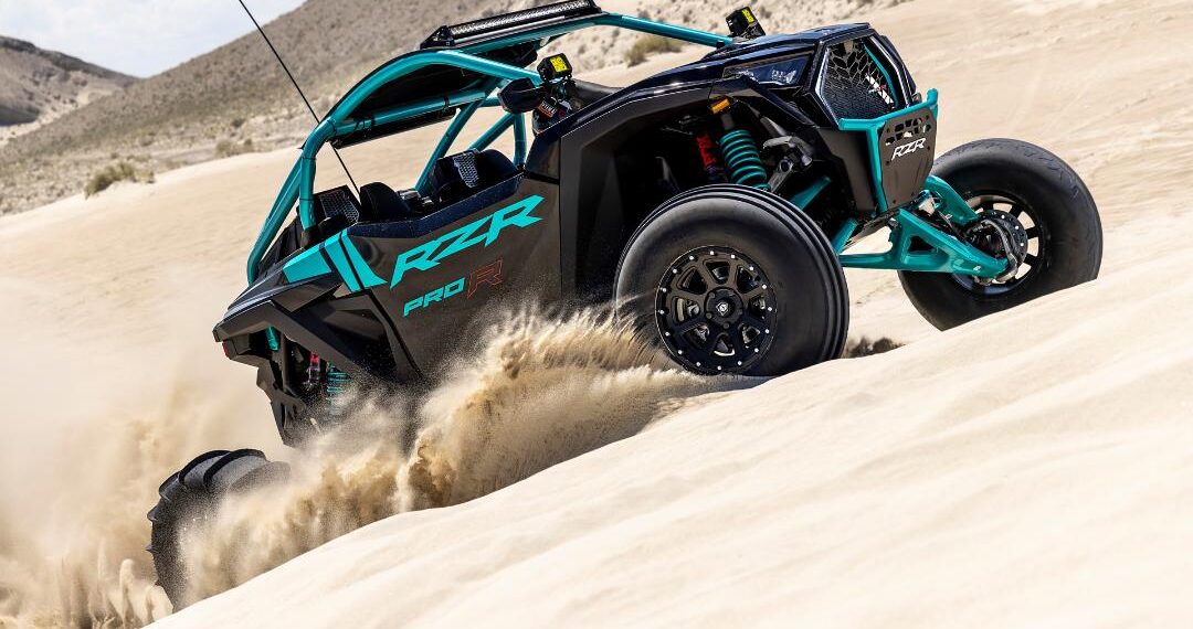 FAMILIA POLARIS RZR PRO 2025: ESTILO AUDAZ, REFINAMIENTO Y DESEMPEÑO INIGUALABLE