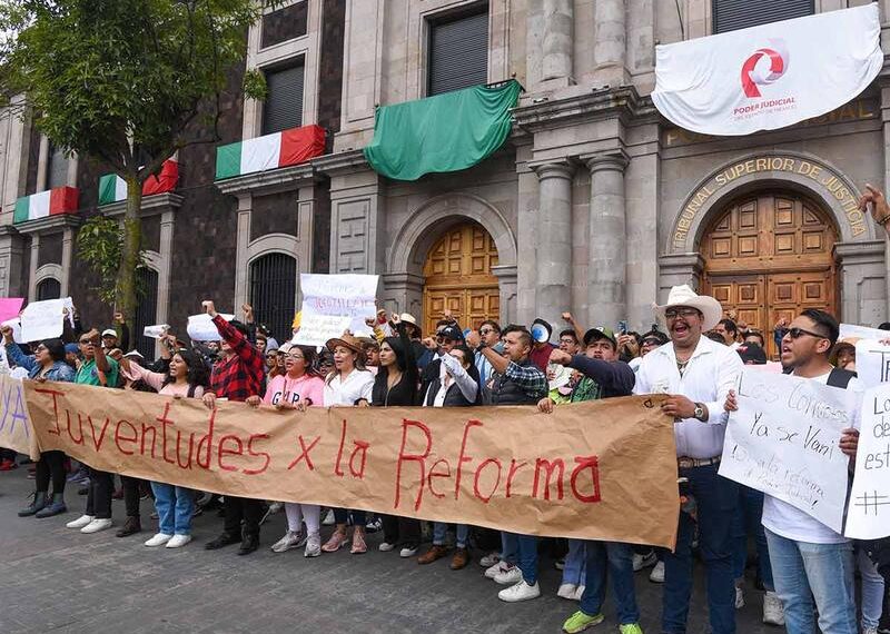 Estudiantes repudian paro de Ministros de la SCJN