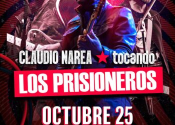 CLAUDIO NAREA, cantante de los prisioneros presenta “ÚNETE AL BAILE TOUR” en la Maraka en la CDMX