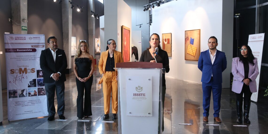 Celebra Issste creatividad y talento artístico de sus trabajadores con exposición “También somos artistas”