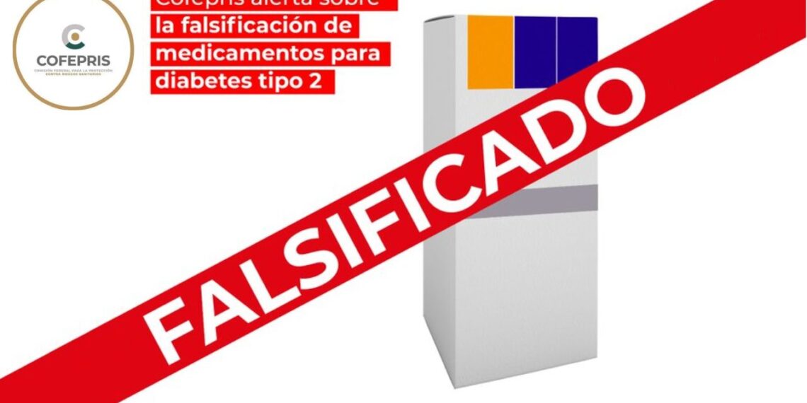 Cofepris alerta sobre venta de medicamentos falsos para tratar diabetes