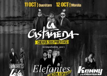 LA CASTAÑEDA hará su último show en Morelia y Querétaro en el festival demolición el 11 y 12 de octubre