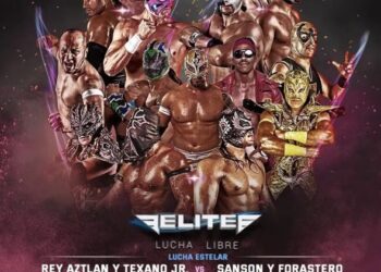 Aztlán Parque Urbano y Lucha Libre Elite con un lleno total para la Gran Pelea de Gladiadores