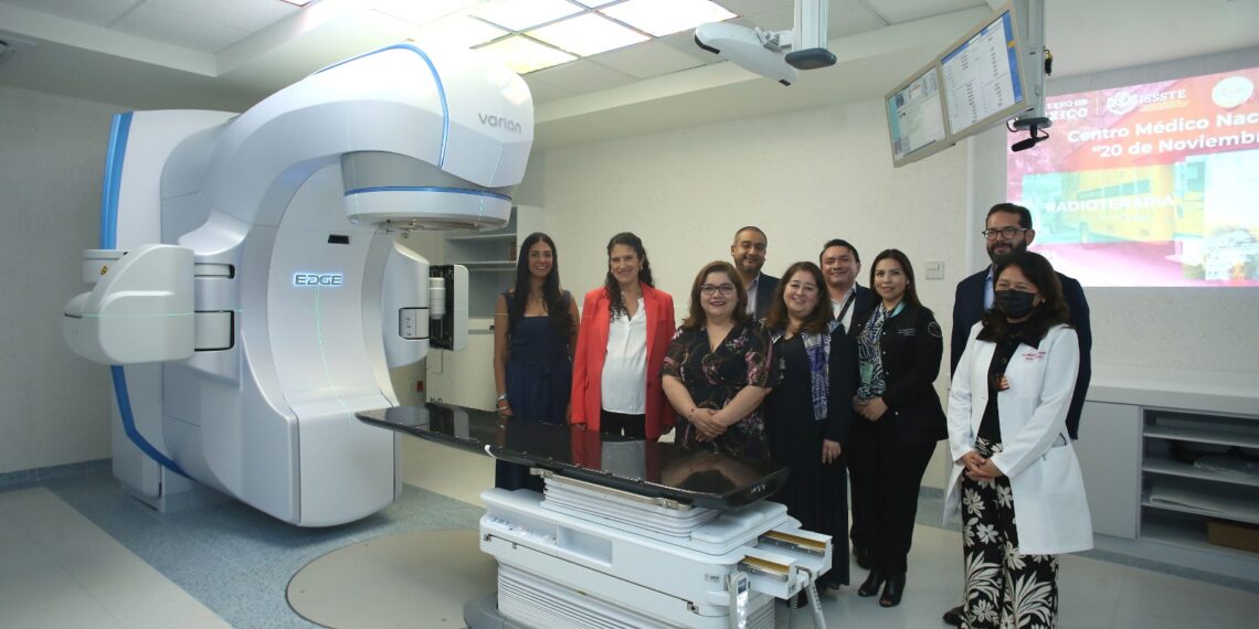 Inaugura Issste acelerador lineal y actualiza tres más para mejorar atención en CMN “20 de Noviembre”