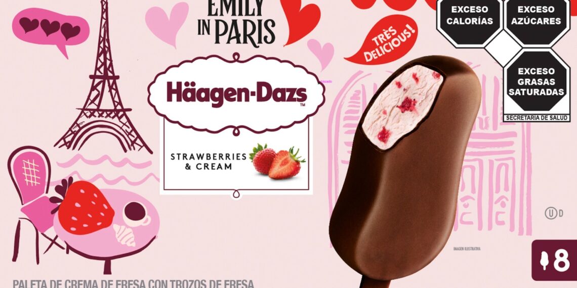Conoce el clóset de Häagen-Dazs inspirado en “Emily in Paris”