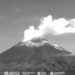 Con fumarola de 500 metros, ‘despierta’ el volcán Popocatépetl