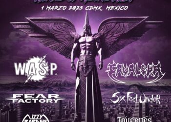 Presentan el FESTIVAL TITANS OF METAL 2025 en el PARQUE BICENTENARIO, con espectacular cartel
