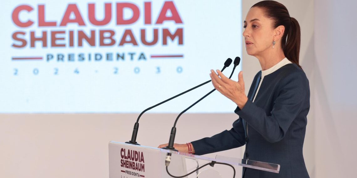 Anuncia Sheinbaum dos proyectos de trenes de pasajeros hacia el norte del país