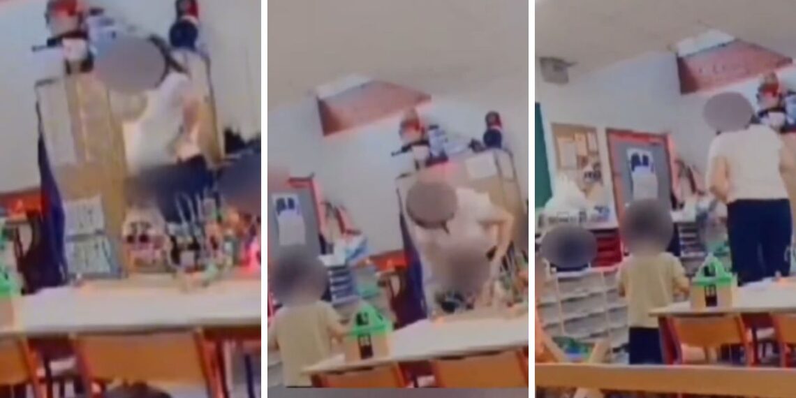 Conmoción en Francia por el video de una maestra golpeando a una niña