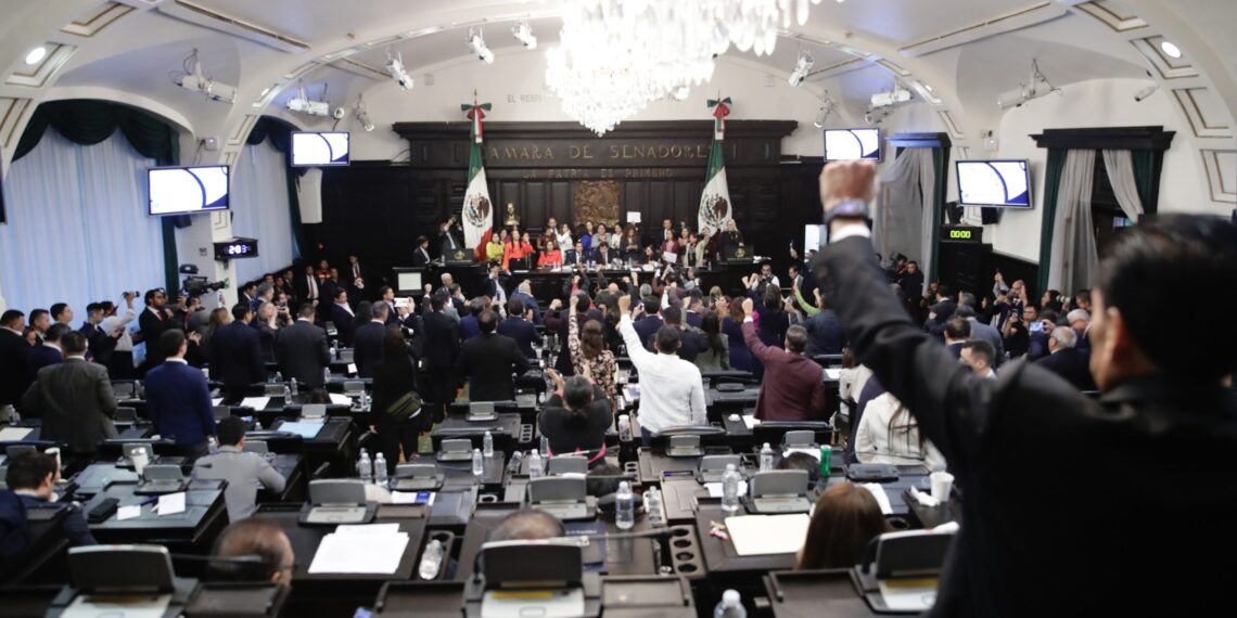 Senado de la República aprueba reforma judicial