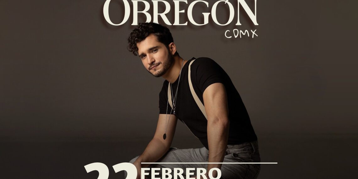 Andrés Obregón anuncia tres shows imperdibles en la República Mexicana