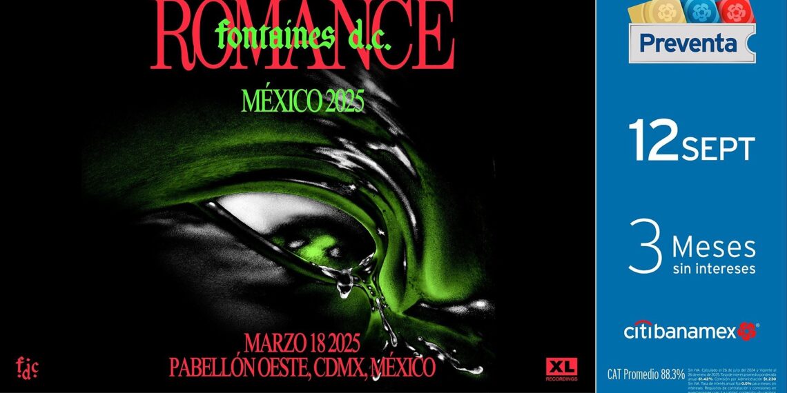 Fontaines D.C. ofrecerá un concierto memorable en Ciudad de México