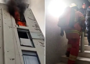 Incendio consume departamento en la Álamos, alcaldía Benito Juárez