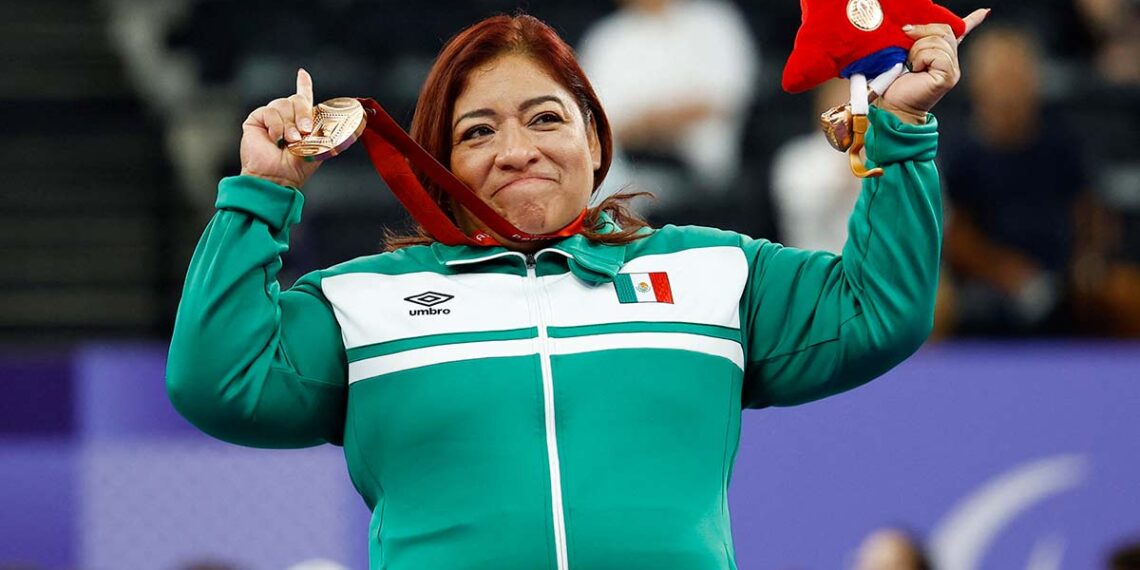 Mexicana Amalia Pérez aumenta legado en Paralímpicos; gana bronce
