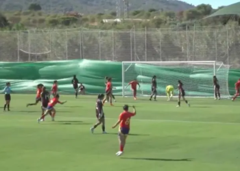 España Sub-17 vence a México 2-1 y sigue su preparación para el Mundial Femenil