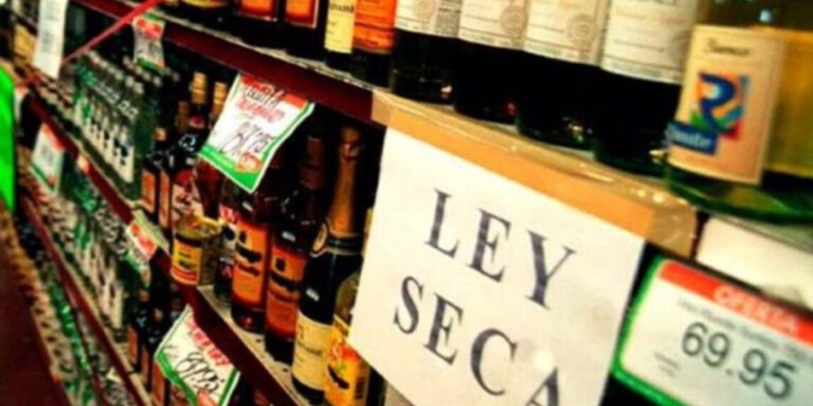 Ley seca en fin de semana patrio: a esta hora dejarán de vender alcohol