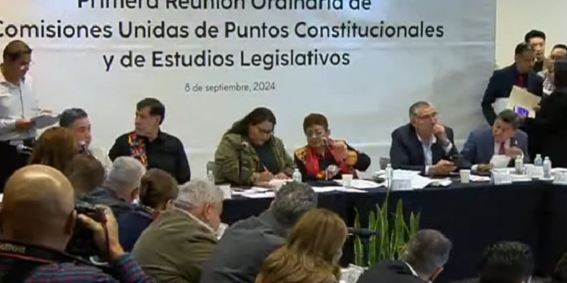 Avalan la reforma judicial en Comisiones del Senado