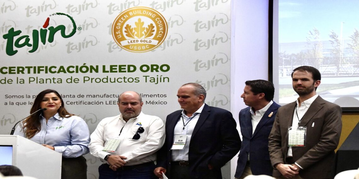 Tajín presenta la primera planta LEED Oro de México