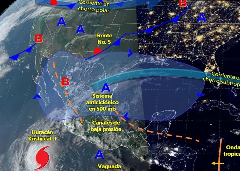 Se esperan lluvias y heladas