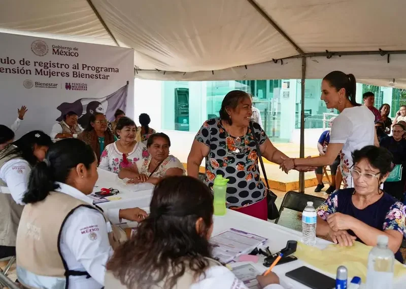 Van casi 767 mil mujeres registradas para pensión de 60 a 64 años: Bienestar