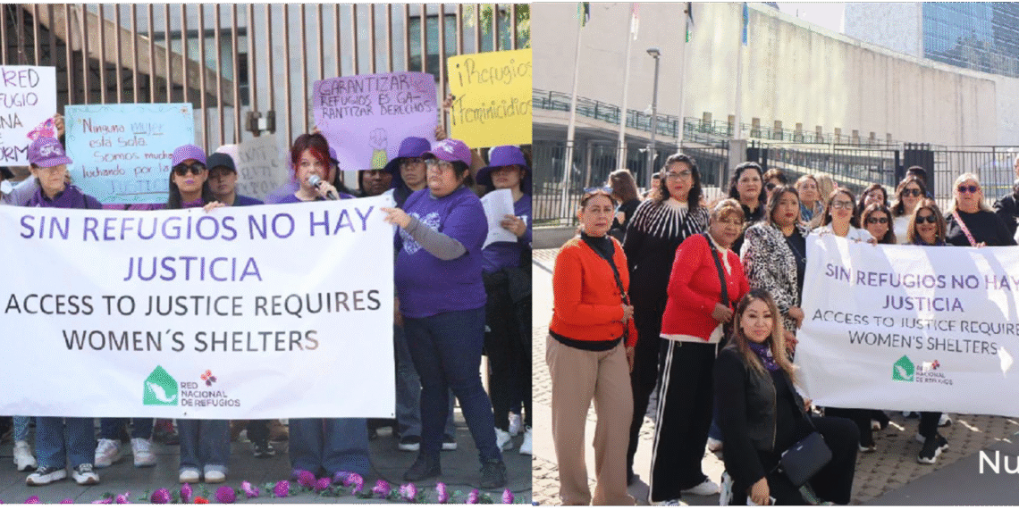 Sin refugios no hay justicia: la Red Nacional de Refugios exige presupuesto garante en México ante la CSW70