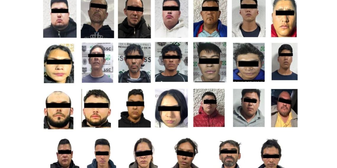 Descubren narcotúnel y detienen a 27 personas en flagrancia en Xochimilco