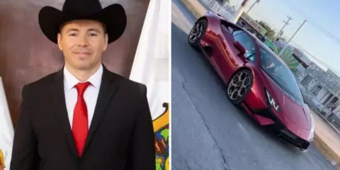 Captan al diputado del PT, Antonio Flores, en un Lamborghini y desata polémica