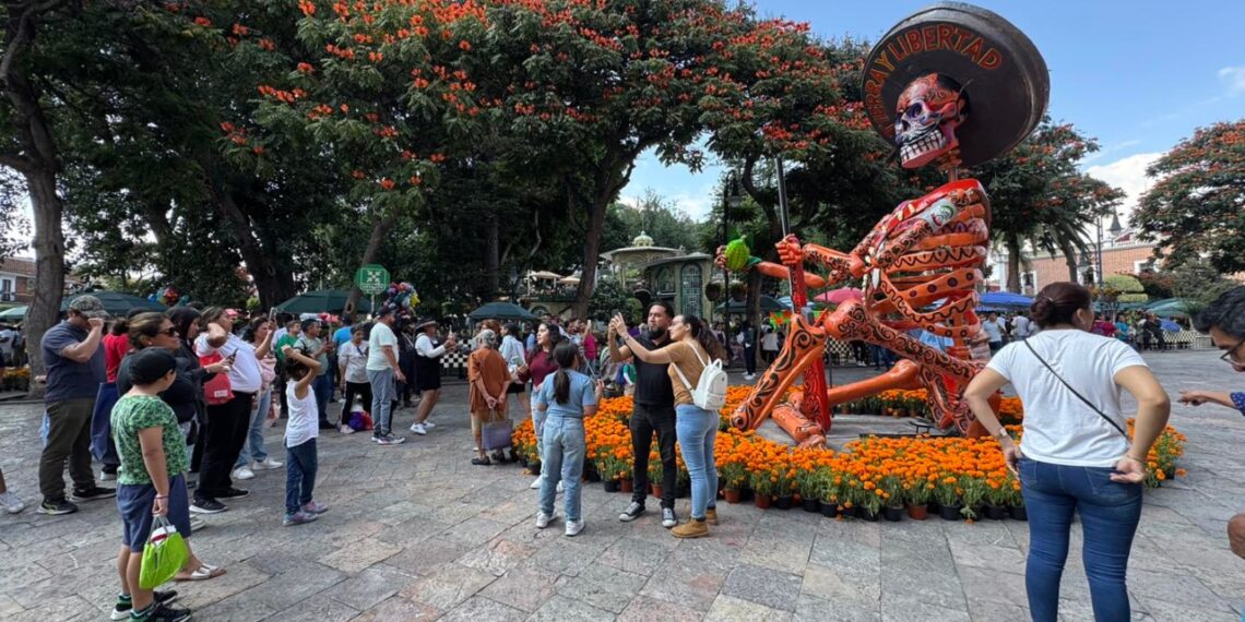 Atlixco, capital del inframundo con el Festival Valle de Catrinas 2024