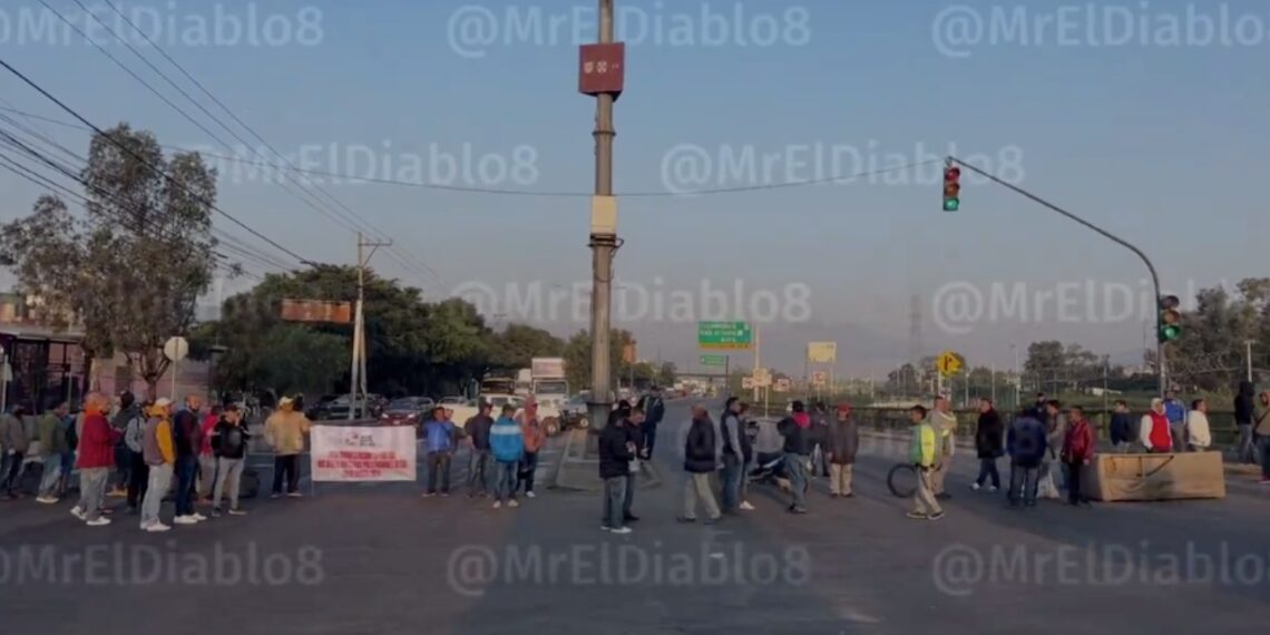Principales vías de Ecatepec presentan bloqueos y protestas