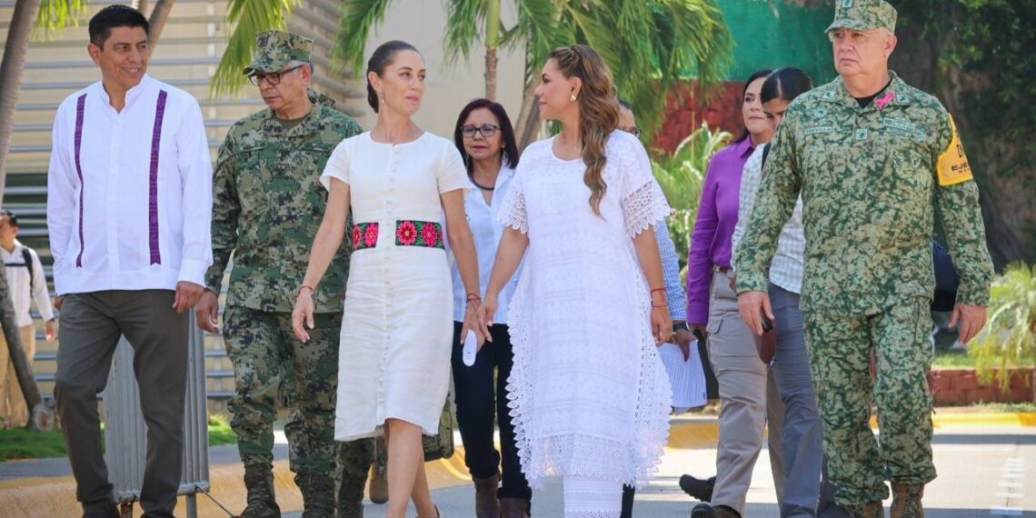 Sheinbaum cierra emergencia tras el paso del huracán “John”