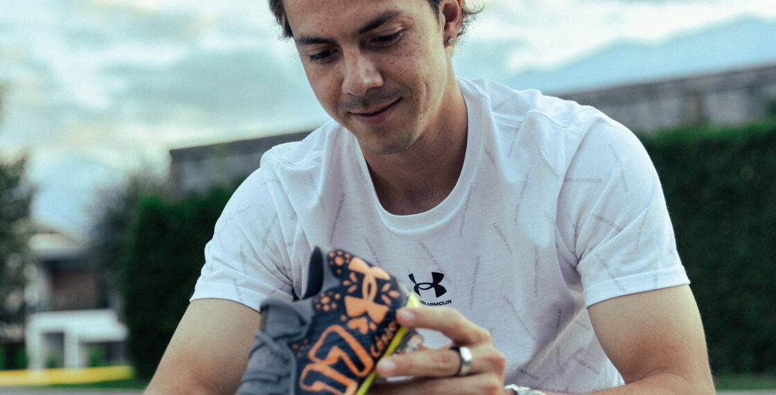 Under Armour crea calzado exclusivo para Sebastián Córdova inspirado en Día de Muertos