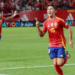 España vence a Dinamarca y toma la cima de su grupo en la Nations League