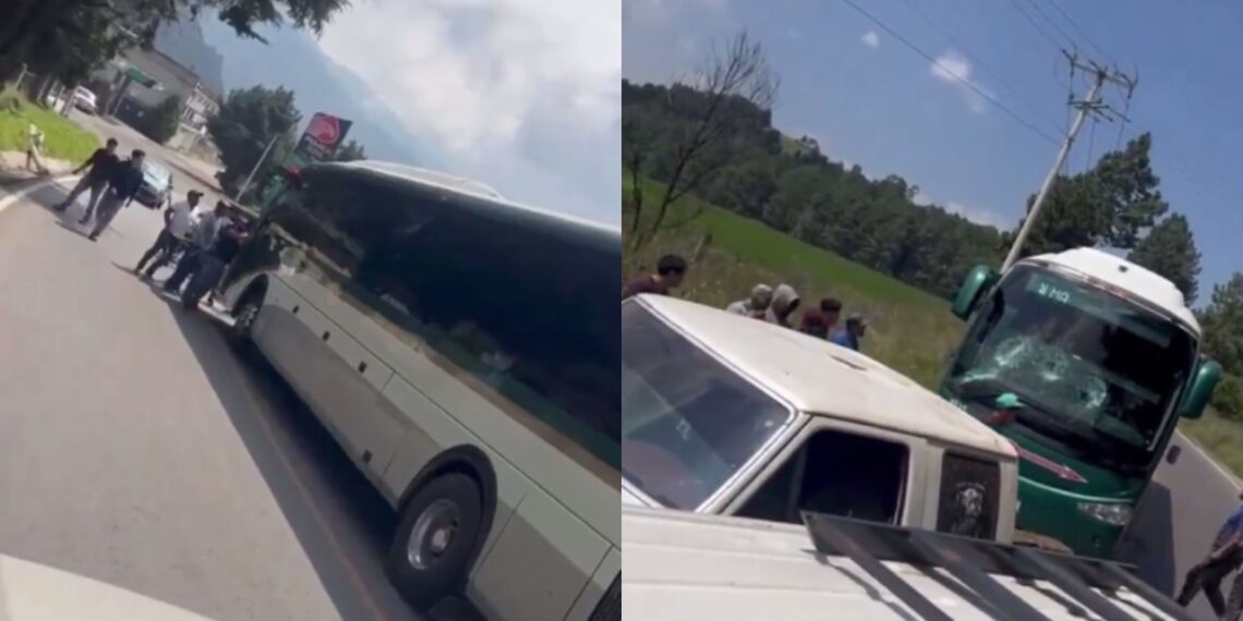 Chocan normalista de Tenería y pobladores de Ocuilan por robos