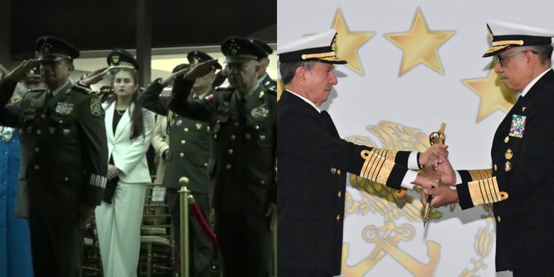 Sedena y Semar cambian mando, asumen el general Trevilla Trejo y el almirante Morales Ángeles