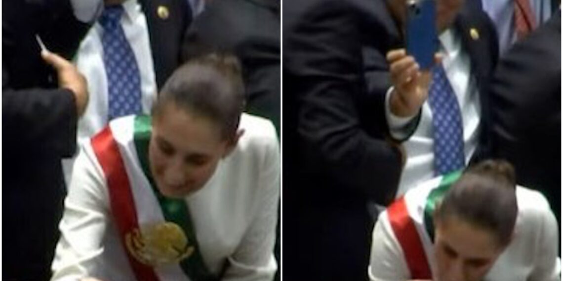 “Es una práctica que tengo”: Sheinbaum aclara beso en la mano a Manuel Velasco