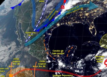 Prevén lluvias fuertes y heladas