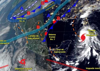 Se esperan lluvias, tornados y caída de nieve