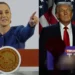 Sheinbaum hablará con Trump esta mañana para felicitarlo por su triunfo