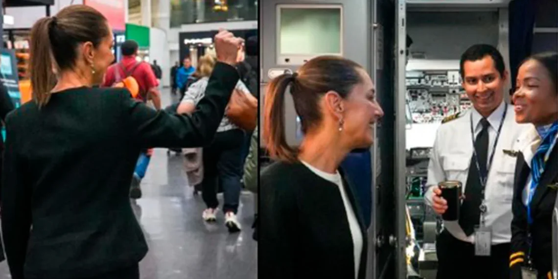 Viaja Sheinbaum rumbo a Brasil para participar en la cumbre del G-20