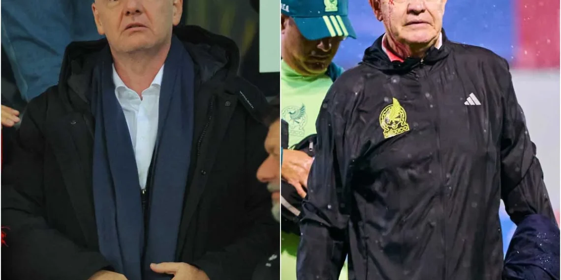 Presidente de FIFA alza la voz tras la agresión a Javier Aguirre