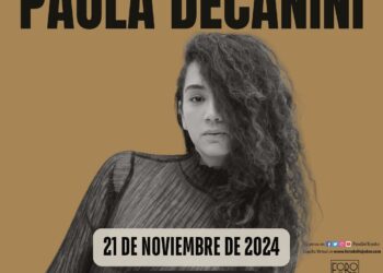 PAOLA DECANINI llega mañana al FORO DEL TEJEDOR con una velada dedicada al amor