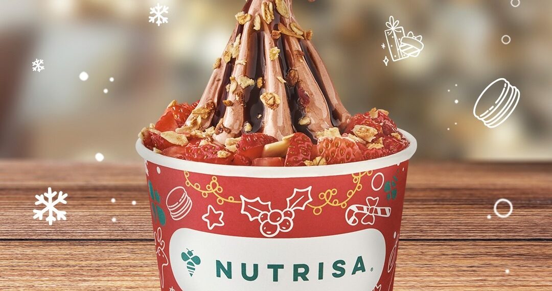 Nutrisa se alista para Navidad con un exclusivo macarrón gigante y nuevo sabor de temporada