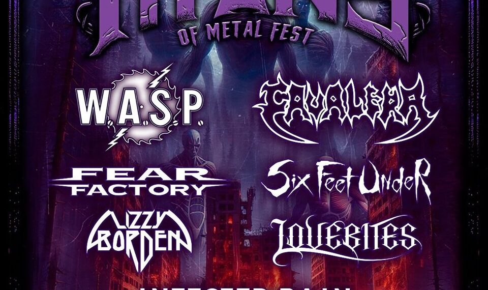TITANS OF METAL anuncia su primera edición para hacer vibrar a la CDMX con excelente cartel