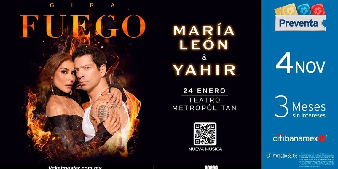María León y Yahir darán concierto juntos en Ciudad de México