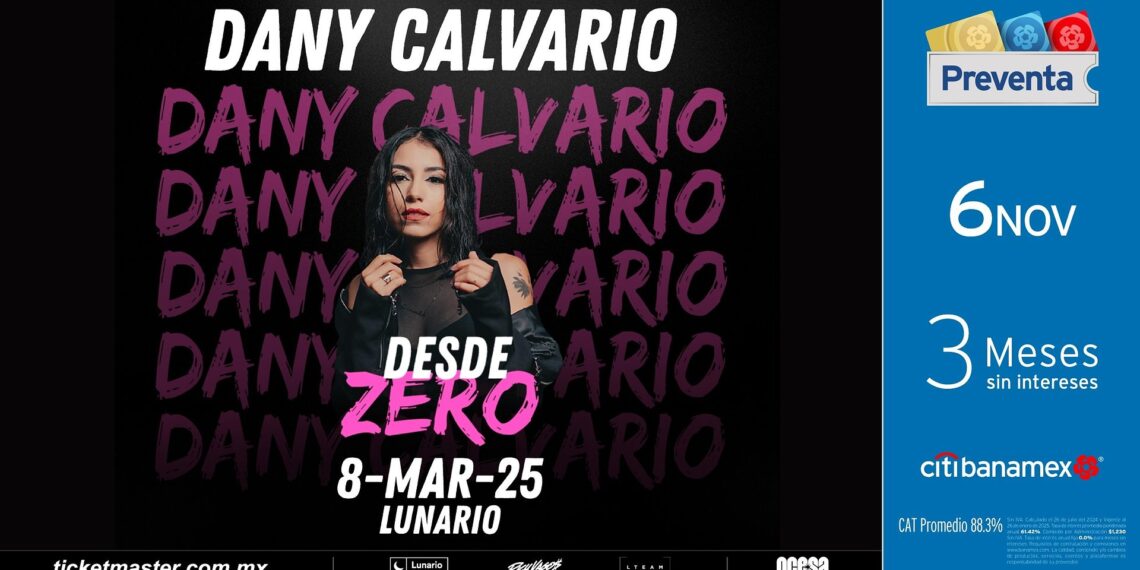 La cantautora Dany Calvario dará concierto en el Lunario