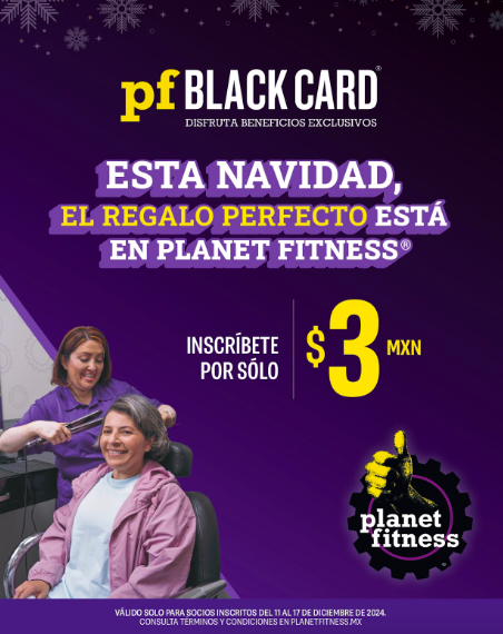 Las fiestas se celebran a lo grande junto a Planet Fitness