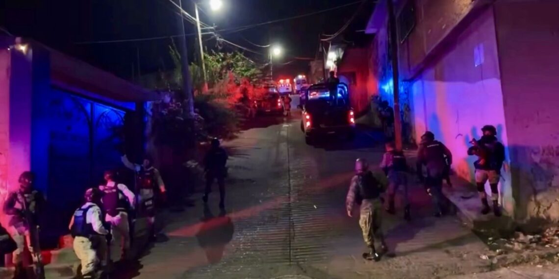 Ataque armado deja siete muertos y dos heridos en Jiutepec, Morelos